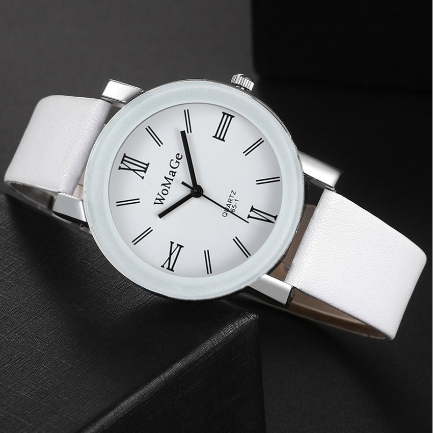 Hodinky RE-13891 - Černá/Bílá