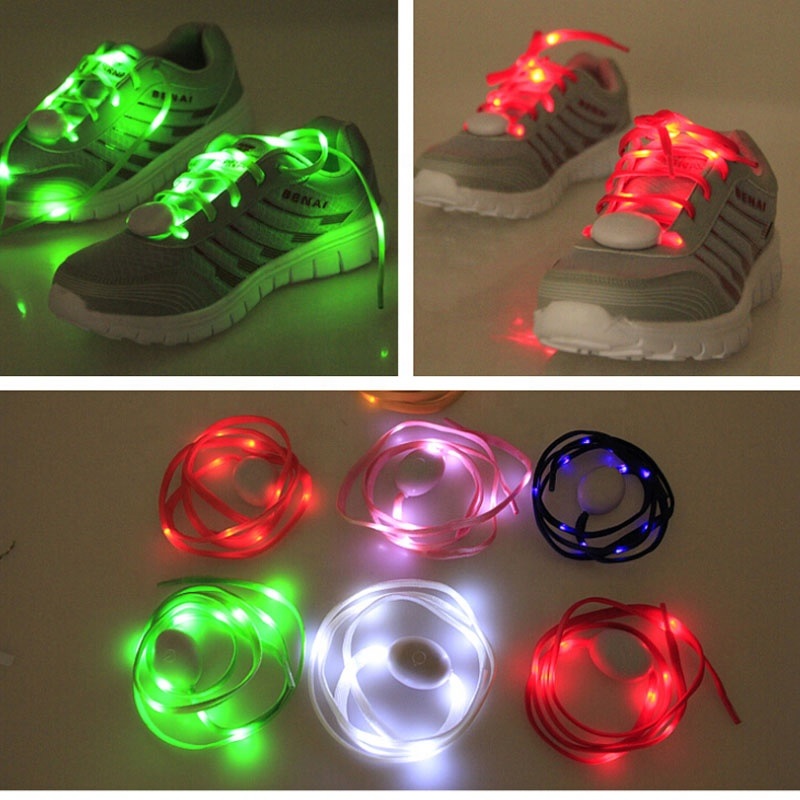 LED šňůrky do bot - Oranžová