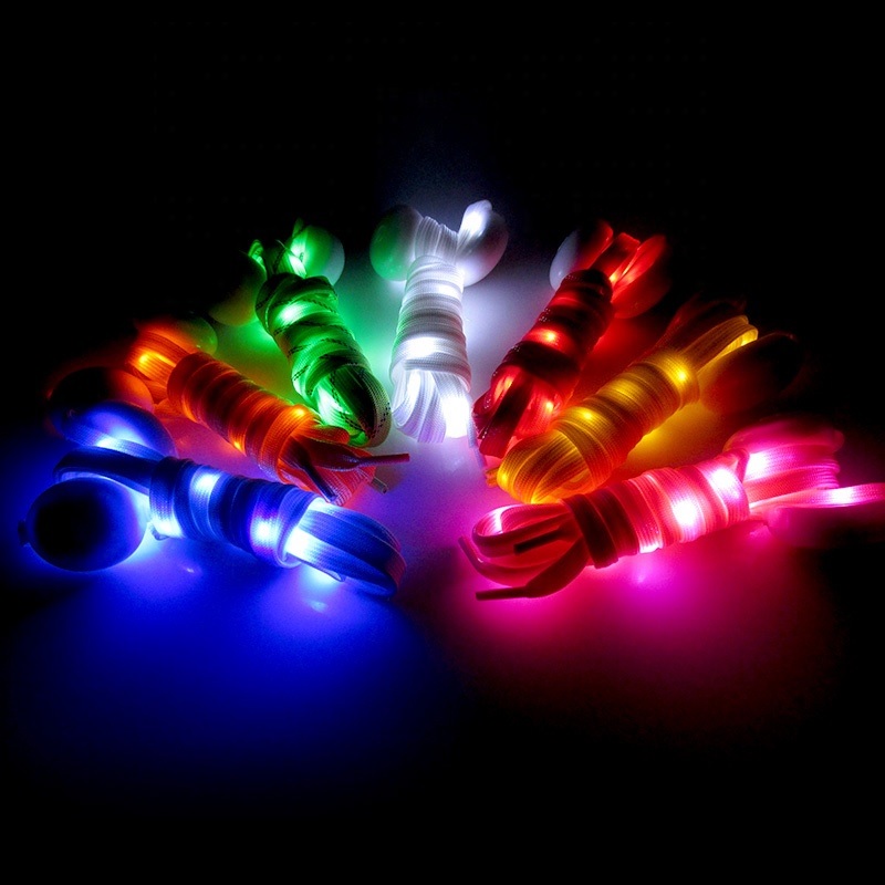 LED šňůrky do bot - Oranžová