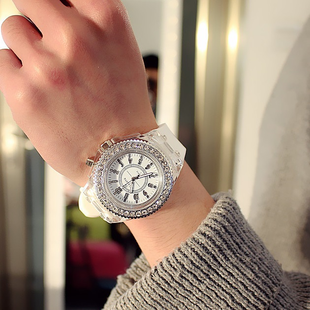 Hodinky LU-4684 - Bílá