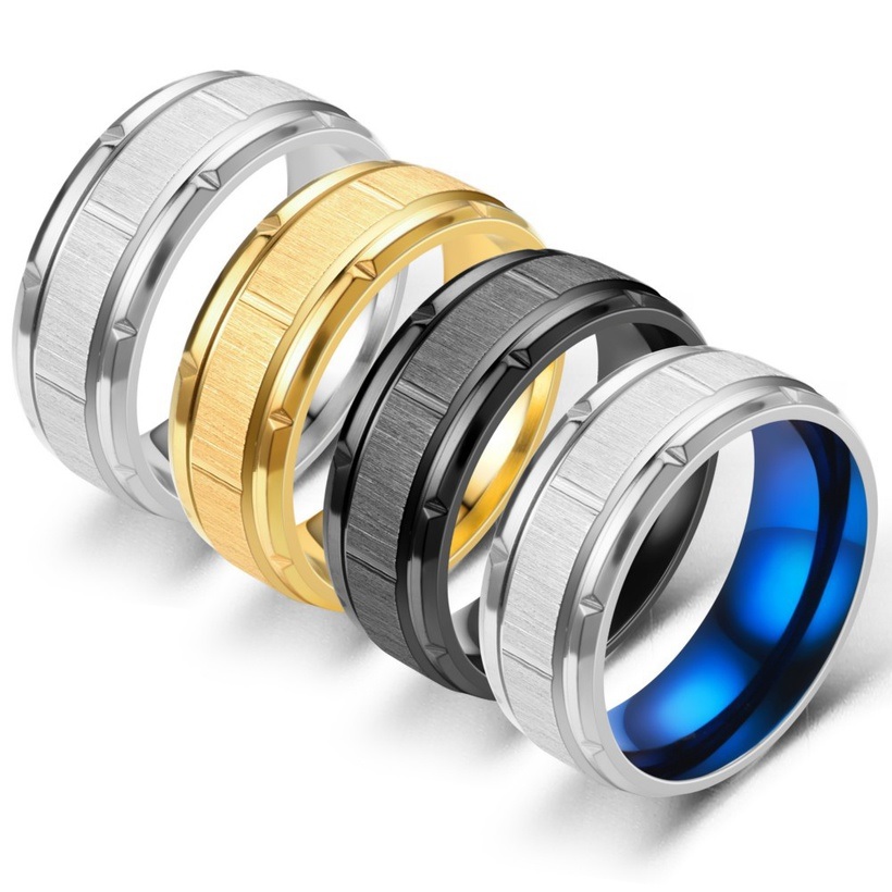 Prsten TR-17239 - Stříbrná/Modrá/52mm