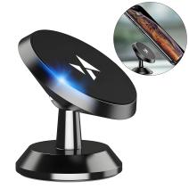 Magnetický držák do auta na palubní desku - Černá