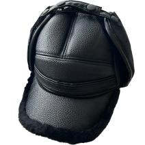 Pánská zimní kšiltovka FR-38137 - Černá